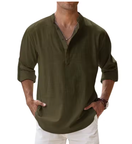 Camiseta de linho